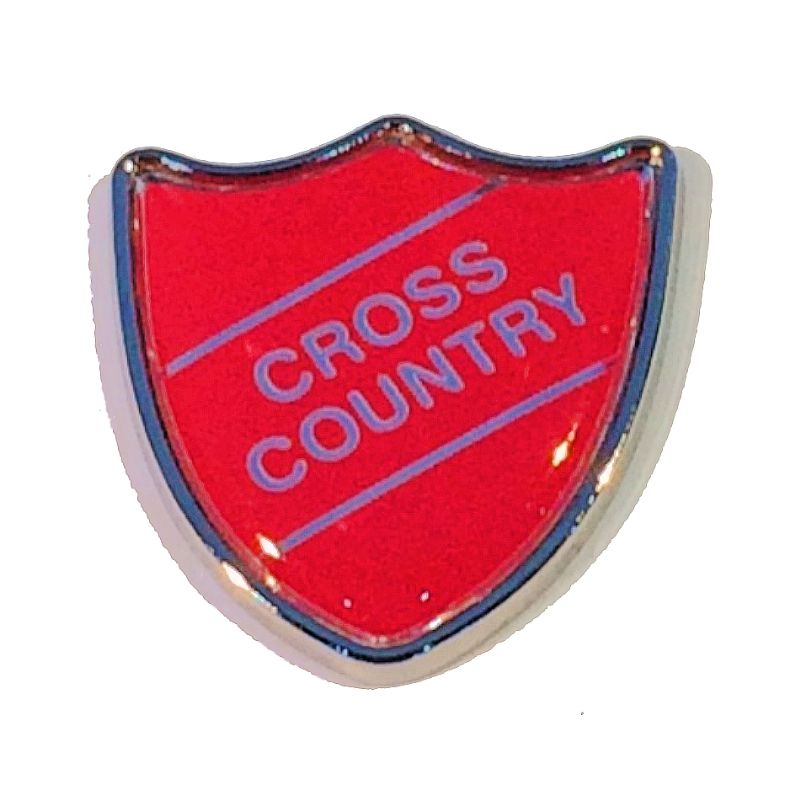 CROSS COUNTRY badge